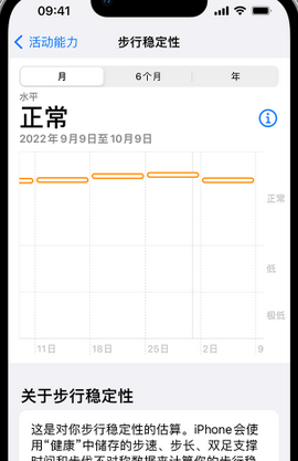 阆中iPhone手机维修如何在iPhone开启'步行稳定性通知'