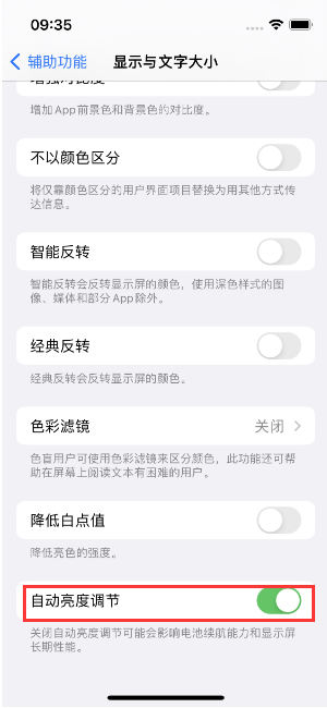 阆中苹果15维修店分享iPhone 15 Pro系列屏幕亮度 