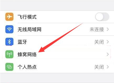 阆中苹果手机维修分享iPhone手机4G网络怎么设置成5G网络 