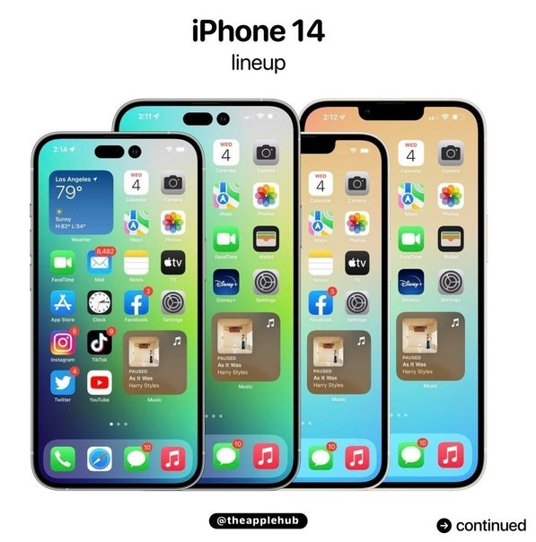 阆中苹果14维修分享iPhone 14全家福 