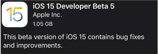 阆中苹果手机维修分享如何升级到iOS15.0 beta5 