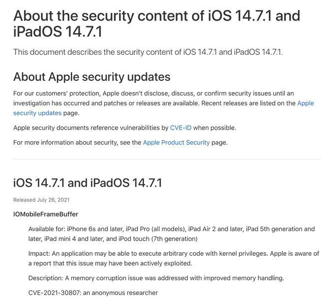 阆中苹果手机维修分享iOS 14.7.1 正式版更新内容及升级方法 
