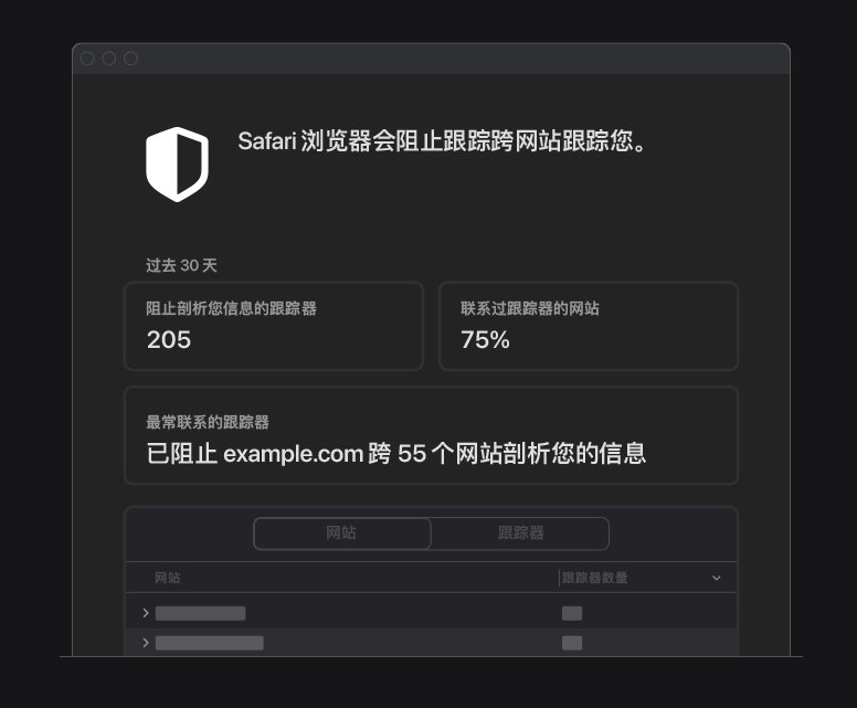 阆中苹果手机维修分享如何在 Safari 浏览器中查看和打开隐私报告 