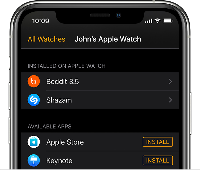 阆中苹果手机维修分享如何在 Apple Watch 上下载应用 